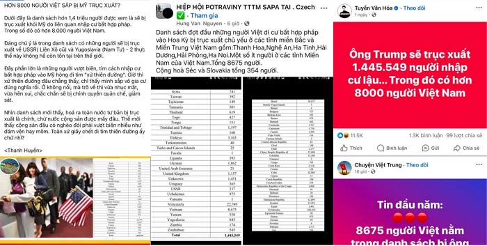 Thực hư thông tin 8,675 người Việt bị Hoa Kỳ trục xuất trong chiến dịch của ông Trump?