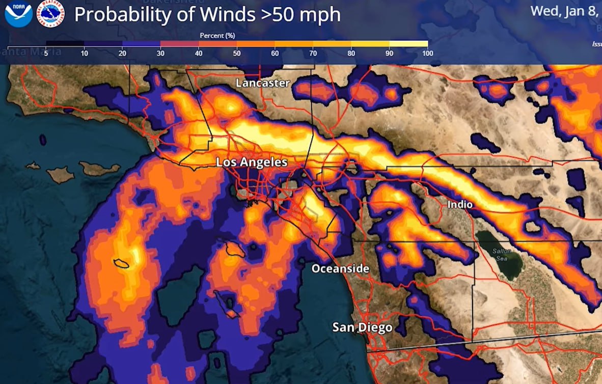 California: Liên tiếp cháy lớn ở Los Angeles khiến hàng nghìn người phải sơ tán