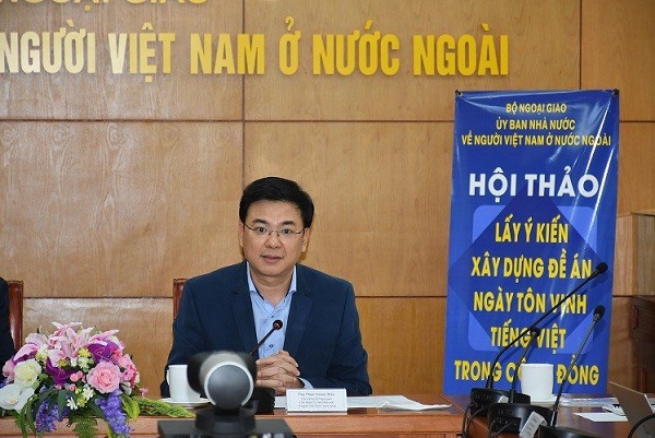 Ngày Tôn vinh tiếng Việt trong cộng đồng người Việt Nam ở nước ngoài